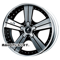 SUPER STAR(スーパースター) PURE SPIRITS ピュアスピリッツ ブラックポリッシュ 22インチ PCD139.7 6穴