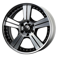 SUPER STAR(スーパースター) PURE SPIRITS ピュアスピリッツ ブラックポリッシュ 20インチ PCD139.7 6穴