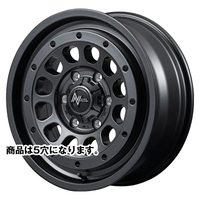 MID(マルカ) NITRO POWER ナイトロパワー バレルブラック(BBK) 18インチ PCD114.3 5穴