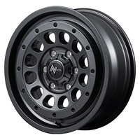 MID(マルカ) NITRO POWER ナイトロパワー R12 HOWITZER(ハウザー) バレルブラック(BBK) 17インチ PCD139.7 6穴