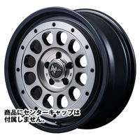 MID(マルカ) NITRO POWER ナイトロパワー セミグロススモーク/マシンドフェイス(SSM) 16インチ PCD139.7 5穴