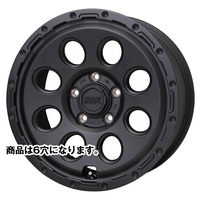 HOT STUFF(ホットスタッフ) MAD CROSS マッドクロス マットブラック 15インチ PCD139.7 6穴