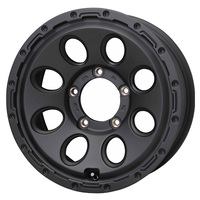 HOT STUFF(ホットスタッフ) MAD CROSS マッドクロス マットブラック 16インチ PCD139.7 5穴