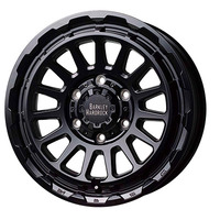 HOT STUFF(ホットスタッフ) BARKLEY HARDROCK バークレイ ハードロック セミグロスブラック 17インチ PCD139.7 6穴