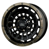 HOT STUFF(ホットスタッフ) BARKLEY HARDROCK バークレイ ハードロック ブラック&リムポリッシュ+ブロンズクリア 17インチ PCD139.7 6穴