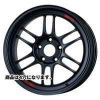 ENKEI(エンケイ) Racing レーシング マットブラック 15インチ PCD100.0 4穴