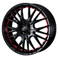 Weds(ウェッズ) NOVARIS ノヴァリス ピアノブラック/レッドライン 16インチ PCD100.0 4穴