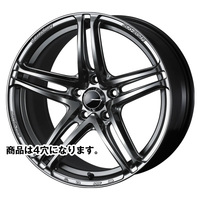 Weds(ウェッズ) WedsSport ウェッズスポーツ PSB(プラチナシルバーブラック) 16インチ PCD100.0 4穴