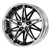 WORK(ワーク) SCHWERT シュヴァート SG1 ブラックカットクリア(BP) 18インチ PCD100.0 5穴