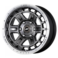 WORK(ワーク) CRAG クラッグ グリミットブラックカットリム(GTKRC) 16インチ PCD139.7 6穴