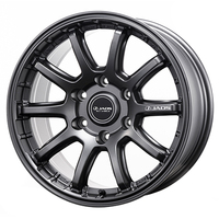 JAOS(ジャオス) TRIBE CROSS トライブ クロス マットガンメタリック 20インチ PCD139.7 6穴