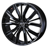 Weds(ウェッズ) LEONIS レオニス BKSC(ブラックSCマシニング) 18インチ PCD114.3 5穴