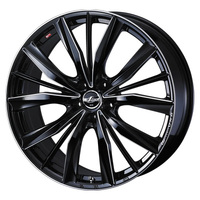 Weds(ウェッズ) LEONIS レオニス BKSC(ブラックSCマシニング) 17インチ PCD114.3 5穴