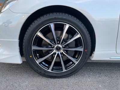 BEST写真館 | トヨタ マークX GRX130/GRX133/GRX135 の DUNLOP(ダンロップ) Lofida ロフィーダ 18  ブラックポリッシュ を表示 | タイヤとアルミホイールの専門店 タイヤワールド館ベスト通販サイト