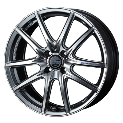 Weds(ウェッズ) LEONIS レオニス HSB ハイパーシルバーブラック 15インチ PCD100.0 4穴