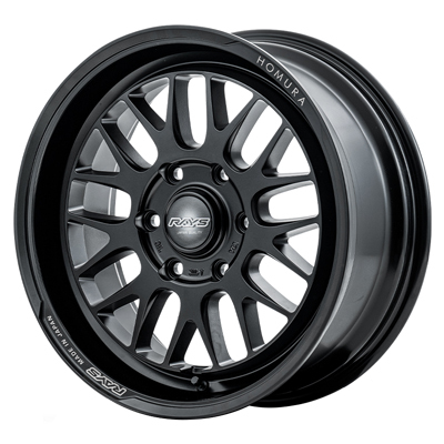 RAYS(レイズ) HOMURA ホムラ セミグロスブラック(BOJ) 18インチ PCD139.7 6穴