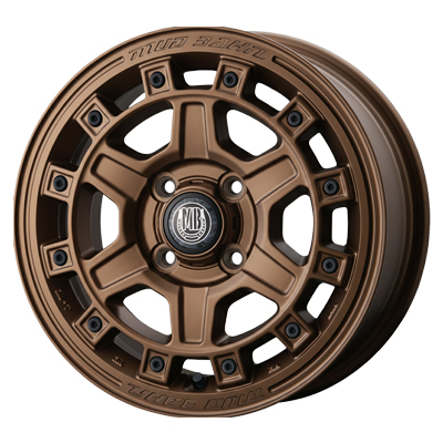 INTER MILANO(ベスト) MUD BAHN マッドバーン ブラストブロンズ 15インチ PCD100.0 4穴