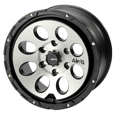 4×4Engineering(エンジニアリング) Air/G エアージー マットブラックブラッシュド 17インチ PCD139.7 6穴