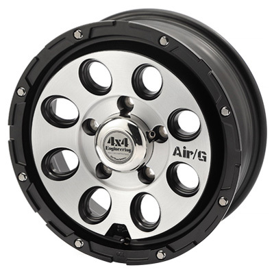 4×4Engineering(エンジニアリング) Air/G エアージー マットブラックブラッシュド 16インチ PCD139.7 5穴