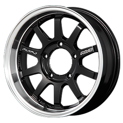 RAYS(レイズ) A・LAP エーラップ ブラック/リムDC(BD) 16インチ PCD139.7 5穴