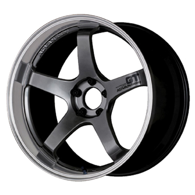 YOKOHAMA(ヨコハマ) ADVAN Racing アドバン レーシング マシニング&レーシングメタルブラック 18インチ PCD114.3 5穴