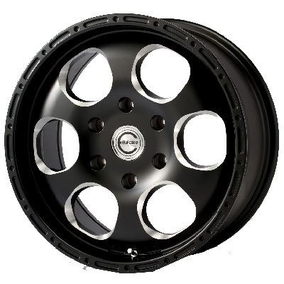 ELFORD(明和) Bloodstock ブラッドストック マットブラック 17インチ PCD139.7 6穴