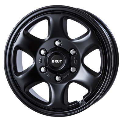 BRUT(ブルート) BR-44 ミリタリーブラック 17インチ PCD139.7 6穴