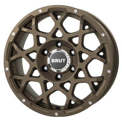 BRUT(ブルート) BR-55 デザートブロンズ 17インチ PCD139.7 6穴