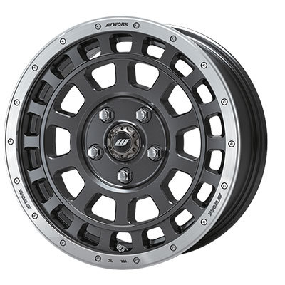 WORK(ワーク) CRAG クラッグ マットカーボンカットリム 16インチ PCD114.3 5穴