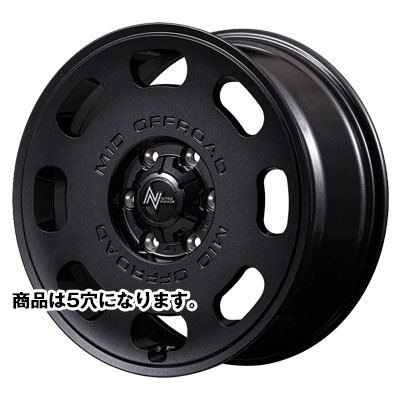 MID(マルカ) NITRO POWER ナイトロパワー バレルブラック(BBK) 16インチ PCD114.3 5穴