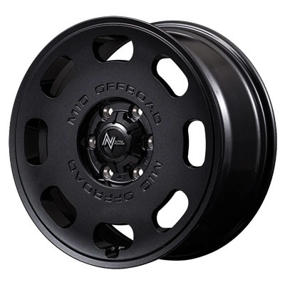 MID(マルカ) NITRO POWER ナイトロパワー バレルブラック(BBK) 18インチ PCD139.7 6穴