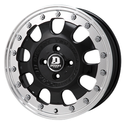 PANDORA(パンドラ) DESERT TEC デザートテック ブラックポリッシュ 15インチ PCD100.0 4穴