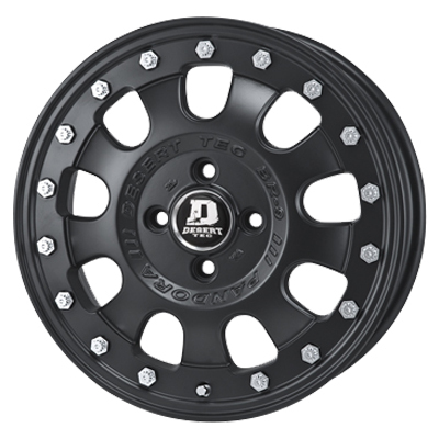 PANDORA(パンドラ) DESERT TEC デザートテック マットブラック 15インチ PCD100.0 4穴