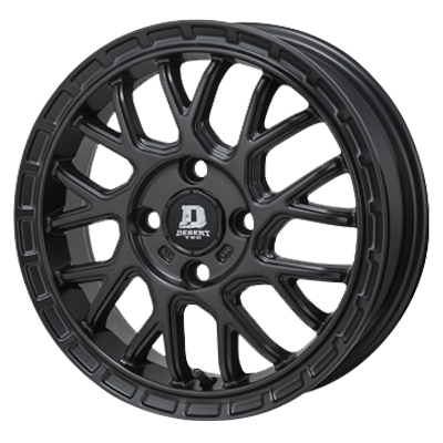 PANDORA(パンドラ) DESERT TEC デザートテック マットブラック 15インチ PCD100.0 4穴