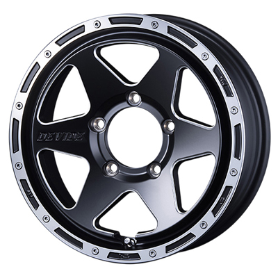 SSR DEVIDE ディバイド フラットブラックポリッシュ 16インチ PCD139.7 5穴