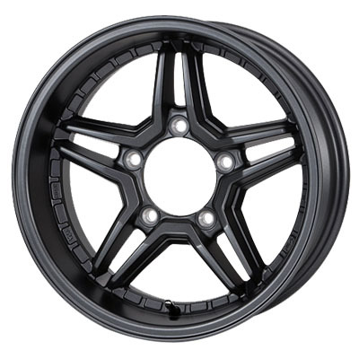 JAOS(ジャオス) EXCEL JX3 エクセル マットガンメタリック 16インチ PCD139.7 5穴