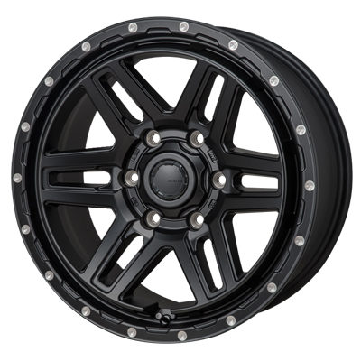 JAPAN三陽(ジャパン) MONZAJAPAN HI-BLOCK モンツァジャパン ハイブロック サテンブラック/ミーリング 17インチ PCD139.7 6穴