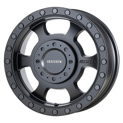 CRS ESSEX エセックス オールマットブラック 16インチ PCD139.7 6穴