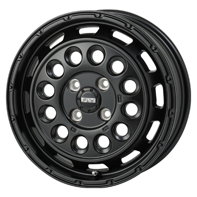 TreasureOne(トレジャーワン) WILD PORTER ワイルドポーター マットブラック 14インチ PCD100.0 4穴