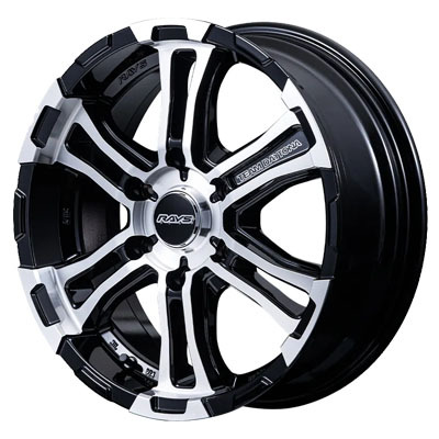 RAYS(レイズ) TEAM DAYTONA チームデイトナ DC/サイドグロッシーブラック(BAJ) 17インチ PCD139.7 6穴