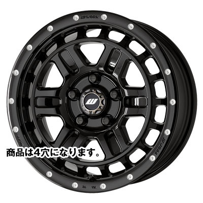 WORK(ワーク) CRAG クラッグ ブラックピアスマシニング(BLKPM) 15インチ PCD100.0 4穴