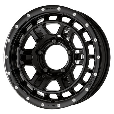 WORK(ワーク) CRAG クラッグ ブラックピアスマシニング(BLKPM) 16インチ PCD139.7 5穴