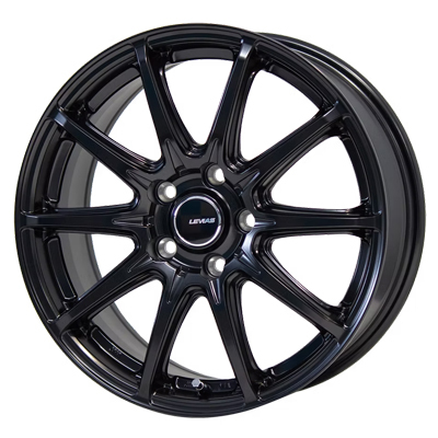 KIT JAPAN(コーセイ) LEVIAS レヴィアス サテンブラック 18インチ PCD114.3 5穴