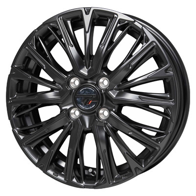 HOT STUFF(ホットスタッフ) Precious プレシャス セミグロスブラック 15インチ PCD100.0 4穴