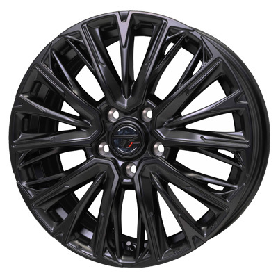 HOT STUFF(ホットスタッフ) Precious プレシャス セミグロスブラック 17インチ PCD114.3 5穴