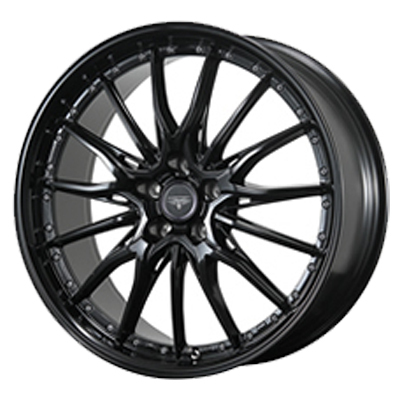 TOPY(トピー実業) DORFREN ドルフレン グロスブラック 18インチ PCD114.3 5穴