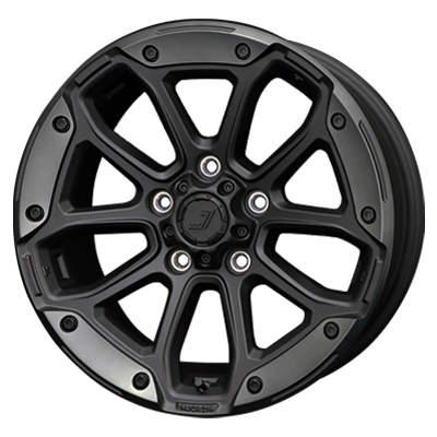 TUS JAPAN JEPPESEN ジェップセン フラットブラック/TMC 17インチ PCD114.3 5穴