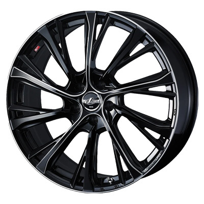 Weds(ウェッズ) LEONIS レオニス BK/SC(ブラック/SCマシニング) 18インチ PCD120.0 5穴