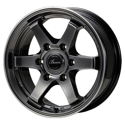 BUAN(舞杏) KBRACING KBレーシング ハイパーブラック 16インチ PCD139.7 6穴