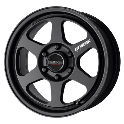 WORK(ワーク) MEISTER マイスター マットブラック(MBL) 18インチ PCD139.7 6穴